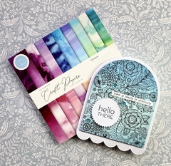 The Essential Craft Paper Double-Sided Pad 6"X6" 40/Pkg SERIE A