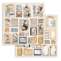 Stamperia Double Sided Paper 8"x8" 10pkg Serie C
