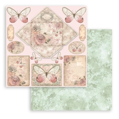 Stamperia Double Sided Paper 8"x8" 10pkg Serie B