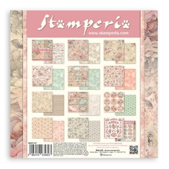 Stamperia Double Sided Paper 8"x8" 10pkg Serie B