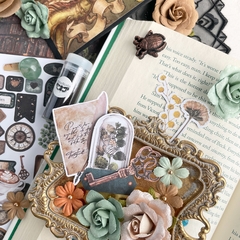 Prima Marketing Paper Flowers Nature Academia 12/Pkg