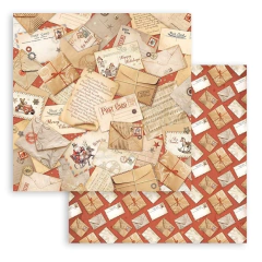 Stamperia Backgrounds double sided Paper Pad 8x8 10pkg