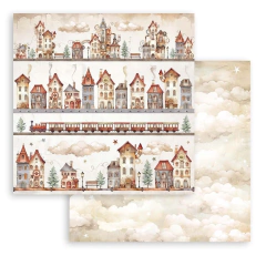 Stamperia Backgrounds double sided Paper Pad 8x8 10pkg