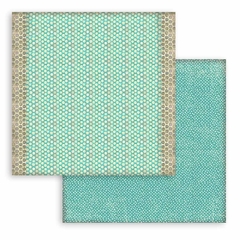 Stamperia Backgrounds double sided Paper Pad 8x8 10pkg Serie A - comprar online