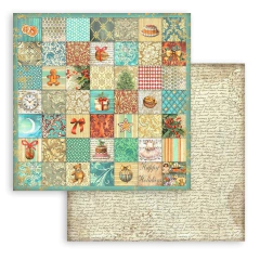 Imagen de Stamperia Backgrounds double sided Paper Pad 8x8 10pkg Serie A