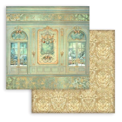 Stamperia Backgrounds double sided Paper Pad 8x8 10pkg Serie A - comprar online