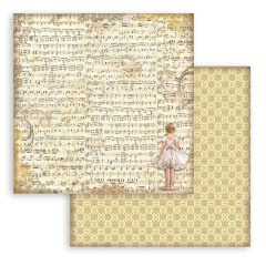 Stamperia Backgrounds double sided Paper Pad 8x8 10pkg Serie A en internet
