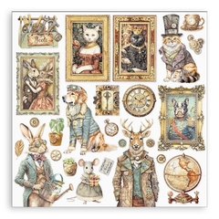 Stamperia Double Sided Paper 8"x8" 10pkg Serie C