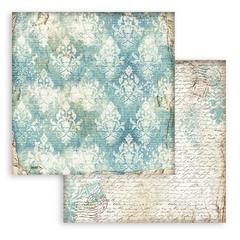 Stamperia Backgrounds double sided Paper Pad 8x8 10pkg Serie A