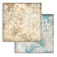 Stamperia Backgrounds double sided Paper Pad 8x8 10pkg Serie A