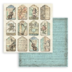 Stamperia Double Sided Paper 8"x8" 10pkg Serie C en internet