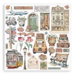 Imagen de Stamperia Double Sided Paper 8"x8" 10pkg Serie C