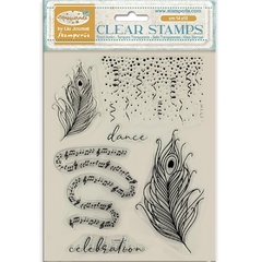 Stamperia Masquerade Clear Stamps - comprar online