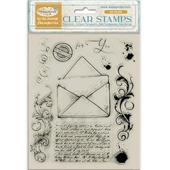 Stamperia Masquerade Clear Stamps - Casa Washi