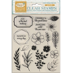 Stamperia Masquerade Clear Stamps - tienda online