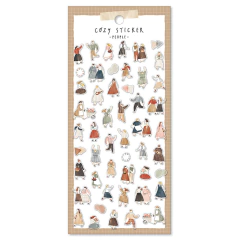 Plancha de stickers Cozy
