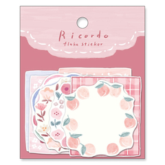 Pack de 40 stickers papel mate Ricordo en internet