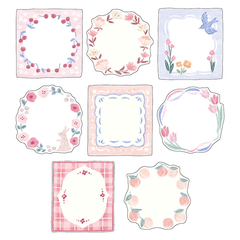 Pack de 40 stickers papel mate Ricordo - Casa Washi