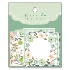 Pack de 40 stickers papel mate Ricordo