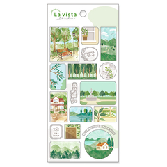 Plancha Stickers PET La Vista 
