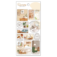 Plancha Stickers PET La Vista 
