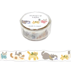 Washi tape troquelada Hoccori 18 mm x 5 m
