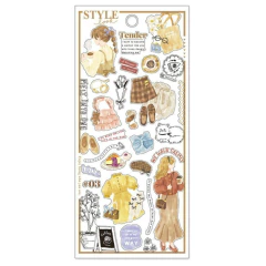 Plancha de Stickers Style Look