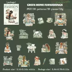 Sticker Book Fashion Routine x 20 sheets