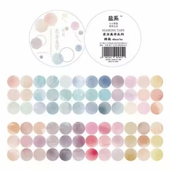 Washi Stickers Dots Oriental Aesthetics 60mm x 3m