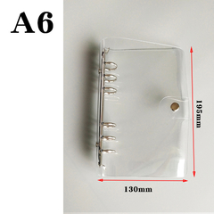Carpeta cristal A6 Binder transparente