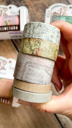 Set de 5 washis Colección Voila x 4 m - tienda online