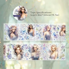 Cinta PET Butterfly Girl Series 50mm x 2m