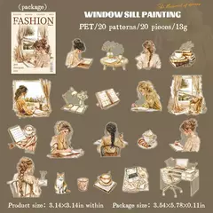 Sticker Book Fashion Routine x 20 sheets