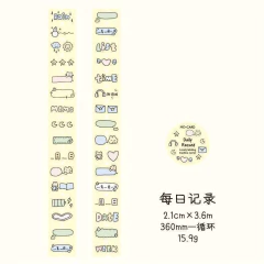 Rollo 300 stickers etiquetadora Cute Labeler