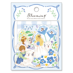 Pack 48 Stickers papel laminado Blooming