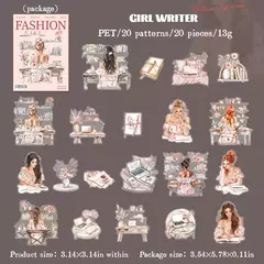 Sticker Book Fashion Routine x 20 sheets