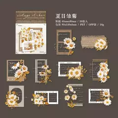 Sticker Pet Vintage Film