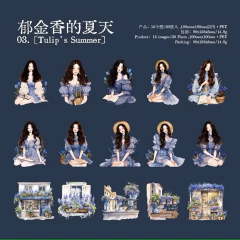 Stickers PET Leisure Vacation Series 30pcs