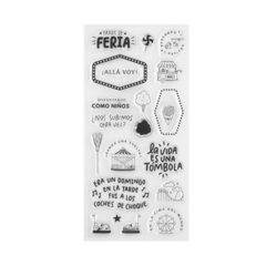 Sello acrilico Memory Loquer 11x21cm
