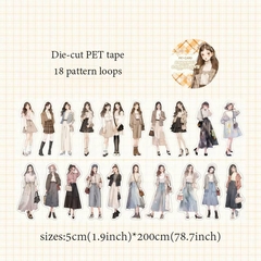 Cintas PET Girls troquelada 50mm x 2m