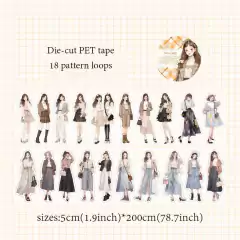 Cintas PET Girls troquelada 50mm x 2m