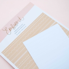 Carpeta de embossing 6x8.25 Memory Loquer