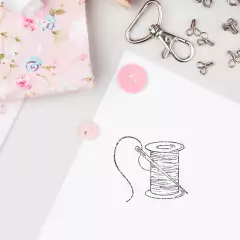 Sellos de Madera y Goma Serie C 3x3cm - comprar online