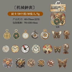 Pack 20 die cuts carton autoadhesivos Handbook 
