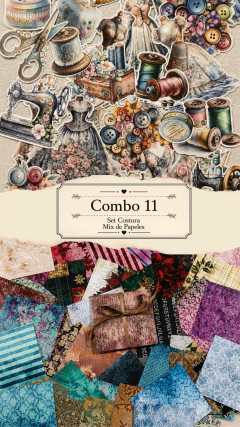 PRE VENTA Combo de Chulerias Papelitos Vintage - Casa Washi