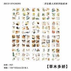 Sticker Book PET Collage Deco Series
