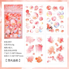  Stickets PET Deco  Glazed Sugar x 4 sheets
