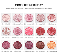 Pack de pastillitas de lacre octogonales x 100 unid SERIE II - comprar online