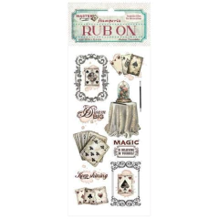 Stamperia Rub-On 4"x 8.5" SERIE B
