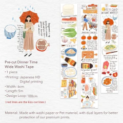 Loop Cinta Pre-cut Dinner Time - comprar online
